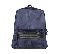Urban Classics - Camo Jacquard Backpack, Mochilas Unisex adulto, Mehrfarbig (Navy Camo), 38x16.5x34 cm (B x H T)