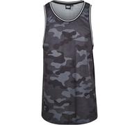 Urban Classics Camo Mesh Tanktop T-Shirt Camuflaje