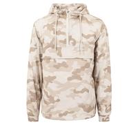 Urban Classics Camo Pull Over Windbreaker, Chaqueta Hombre, Multicolor (Camuflaje), L