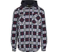 Urban Classics Capucha Forro Polar Overshirt Chaqueta Franela Teddy Invierno