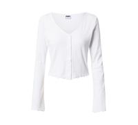 Urban Classics Ladies Cardigan Ladies Cropped Rib Cardigan White 5XL