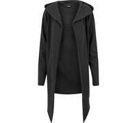 Urban Classics Cárdigan de hombre sin cierre con capucha, manga larga, algodón, estilo casual