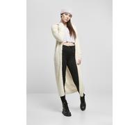 Urban Classics Cárdigan de plumas con capucha para señoras Whitesand S