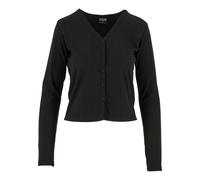 Urban Classics Tb7001-ladies Rib Cardigan Cardigans, Negro, L para Mujer