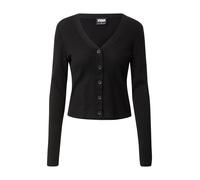 Urban Classics Ladies Short Rib Knit Cardigan Negro L