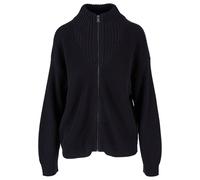 Urban Classics Ladies Knitted Zip Cardigan Suéter, Black, XL para Mujer