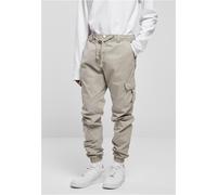 Urban Classics Cargo Jogging Pantalones Tubo Zanahoria Tela Pantalón Chino Flaco