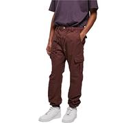 Urban Classics Cargo Jogging Pants, Pantalones Hombre, Burdeos (Burgundy), L
