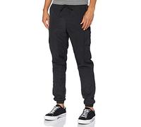 Urban Classics Cargo Nylon Track Pants Pantaln de Vestir, Negro, XXXXXL para Hombre