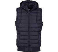 Urban Classics Chaleco con Capucha Small Bubble Hombre Chaleco Negro M 100% Nailon Regular