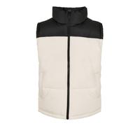 Urban Classics Chaleco negro / blanco, Talla L