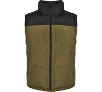 Urban Classics Chaleco Puffer Con Cuello Alto Loose Fit Con Aislamiento Extra