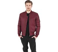 Urban Classics Chaqueta Bomber Básica Hombre Cazadora Bomber Negro Regular