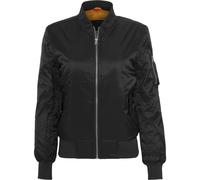 Urban Classics Chaqueta Bomber Básica Para Dama Con Bolsillo En La Manga Clásica