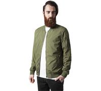 URBAN CLASSICS Chaqueta bomber para hombr de invierno, estilo old school, chaqueta corta, ajuste óptimo, chaqueta acolchada cortaviento, Tallas S -XXL