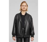 Urban Classics Tb6725-ladies Synthetic Leather Bomber Jacket Chaquetas Ligeras, Negro, L para Mujer