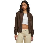 Urban Classics Chaqueta Bomber Ligera para Mujer, marrón, S