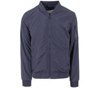 URBAN CLASSICS Chaqueta bomber para hombr de invierno, estilo old school, chaqueta corta, ajuste óptimo, chaqueta acolchada cortaviento, Tallas S -XXL
