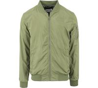 URBAN CLASSICS Chaqueta bomber para hombr de invierno, estilo old school, chaqueta corta, ajuste óptimo, chaqueta acolchada cortaviento, Tallas S -XXL