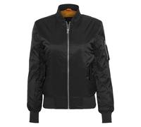 URBAN CLASSICS Chaqueta Bomber para Mujer con Bolsillos, Chaqueta Entretiempo otoño y primavera, Cazadora Acolchada de Corte Old School