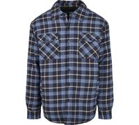 Urban Classics Chaqueta Camisa Acolchada Escocés con Botones