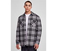 Urban Classics Chaqueta camisera acolchada a cuadros XL