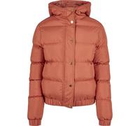 Urban Classics Chaqueta Con Capucha Para Mujer, Chaqueta Mujer, Naranja (Redearth), XL