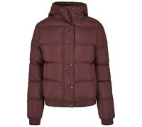 Urban Classics Chaqueta Con Capucha Para Mujer, Chaqueta Mujer, Rojo (Cereza), XS