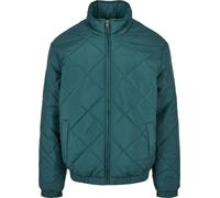 Urban Classics Chaqueta corta acolchada Diamond Verde 5XL