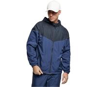 Urban Classics Windrunner Tech de 2 Tonos Cortavientos, Azul Marino Medianoche/Azul Oscuro, L para Hombre