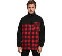 Urban Classics Chaqueta polar rojo / negro, Talla L