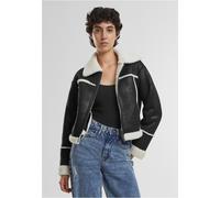 Urban Classics Chaqueta de cuero para mujer Chaqueta de piel de oveja para mujer TB7076 XL