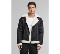 Urban Classics Chaqueta de cuero Shearling Biker Jacket TB7048 5XL
