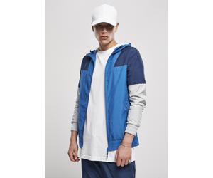 Urban Classics Chaqueta de entrenamiento Zip Away Track Chaqueta Sportyblue/Lightasphalt 3XL
