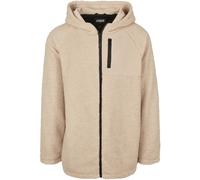 Urban Classics Chaqueta de invierno Chaqueta Sherpa con capucha y cremallera Darksand S