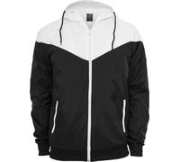 Urban Classics Chaqueta Hombre Arrow Windrunner Negro/Blanco XXL