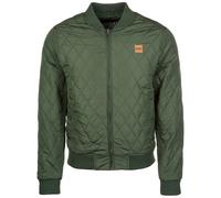 Urban Classics Chaqueta de entretiempo 'Diamond Quilt' oliva S EUR
