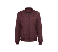 Urban Classics Chaqueta mujer Diamond Quilt Nylon acolchada Rojo oscuro 36