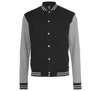 Urban Classics Chaqueta de entretiempo gris moteado / negro M gris moteado / negro