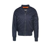 URBAN CLASSICS Chaqueta de Hombre cortavientos de invierno yotoño, tipo bomber de la vieja escuela, acolchada y muy ajustada, tallas S - 5XL