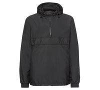 URBAN CLASSICS Chaqueta Cortavientos para Hombre con Capucha, Chaqueta Impermeable de Color Sólido, Chaqueta para Exteriores con Cordón y Dobladillos Elásticos