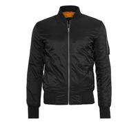 URBAN CLASSICS Chaqueta de Hombre cortavientos de invierno yotoño, tipo bomber de la vieja escuela, acolchada y muy ajustada, tallas S - 5XL