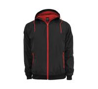 Urban Classics Chaqueta de entretiempo rojo / negro M EUR