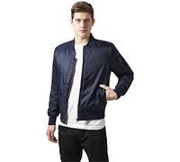 URBAN CLASSICS Chaqueta de Hombre cortavientos de invierno yotoño, tipo bomber de la vieja escuela, acolchada y muy ajustada, tallas S - 5XL