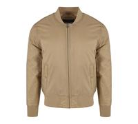 URBAN CLASSICS Chaqueta de Hombre cortavientos de invierno yotoño, tipo bomber de la vieja escuela, acolchada y muy ajustada, tallas S - 5XL