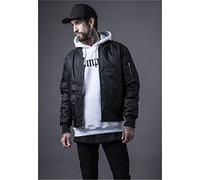 URBAN CLASSICS Chaqueta de Hombre cortavientos de invierno yotoño, tipo bomber de la vieja escuela, acolchada y muy ajustada, tallas S - 5XL