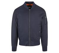 URBAN CLASSICS Chaqueta de Hombre cortavientos de invierno yotoño, tipo bomber de la vieja escuela, acolchada y muy ajustada, tallas S - 5XL