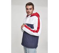 Urban Classics Chaqueta de invierno 3-Tone Chaqueta acolchada con capucha White/Negro M