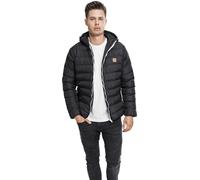 Urban Classics Chaqueta de invierno Basic Bubble Chaqueta Blackwhiteblack XL