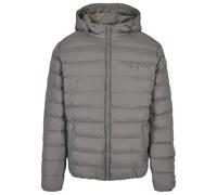 URBAN CLASSICS Chaqueta de invierno con capucha para hombre, cálida y acolchada, cortaviento de material sintético, plumón apto para entretiempo